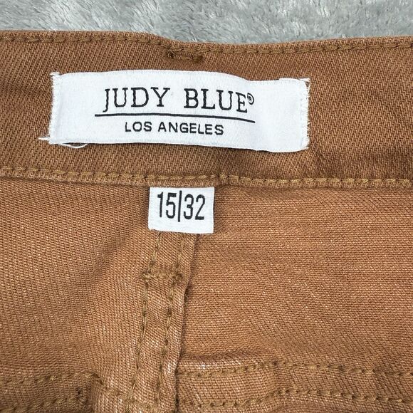 Judy Blue Jeans Womens 15/32 Brown Slim Fit High Rise JB88105 BR - Picture 6 of 10